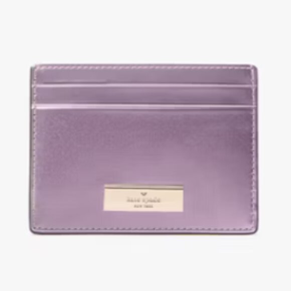 Kate Spade New York Quartz Pink Kenzie Boxed Small Cardholder - Picture 1 of 4